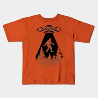 Bigfoot Going Home Kids T-Shirt